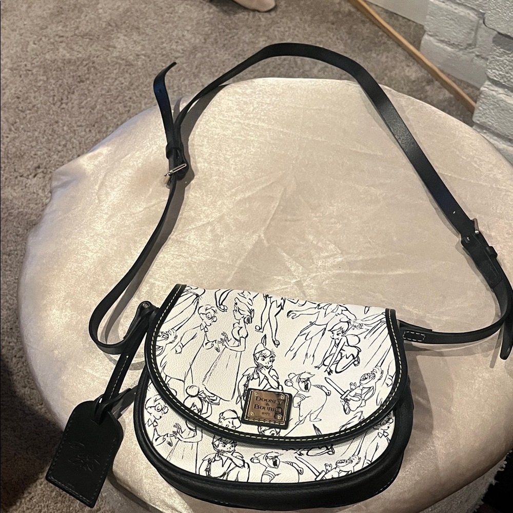Disney Peter Pan Print Crossbody Bag
